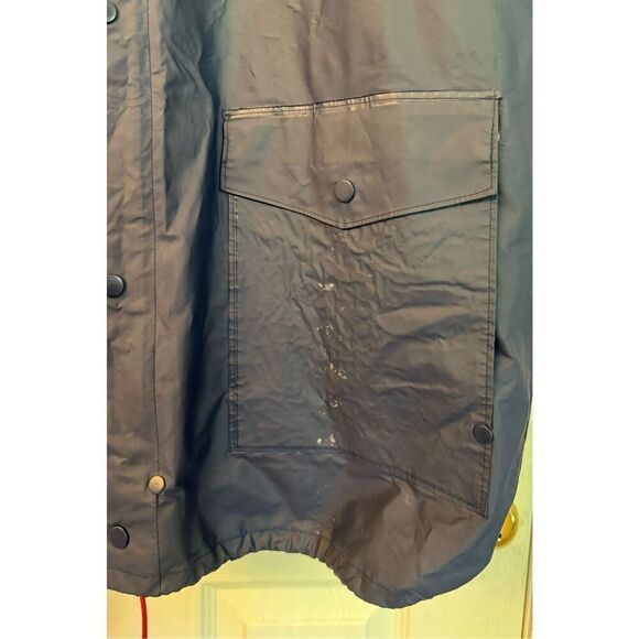 Vintage 90’s Columbia Soft Bill Hood Durable Classic Men’s Raincoat Size Large - Picture 3 of 15
